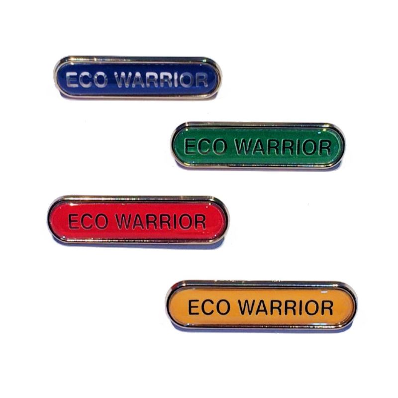 ECO WARRIOR badge